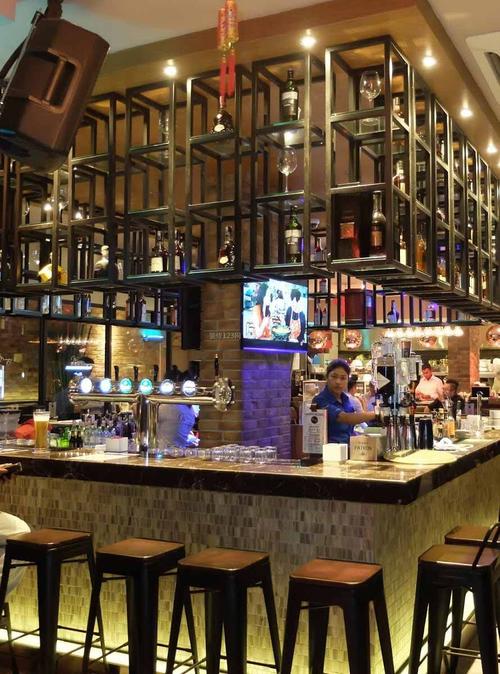 餐饮店内收银台照片