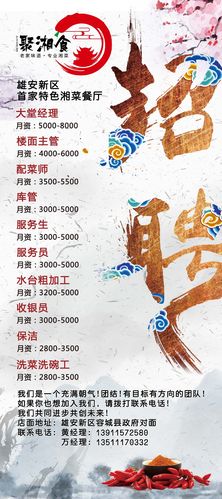 招聘餐饮店兼职