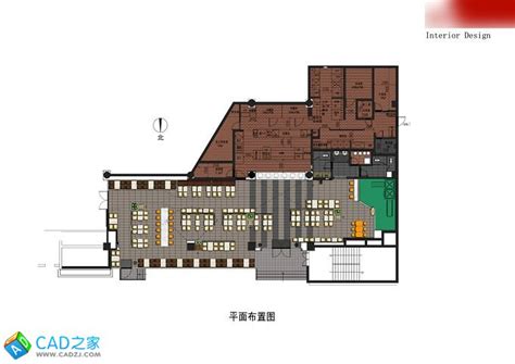 餐饮店平面图布置图