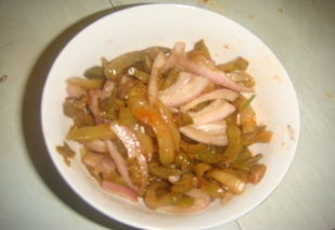 牛肉榨菜的做法