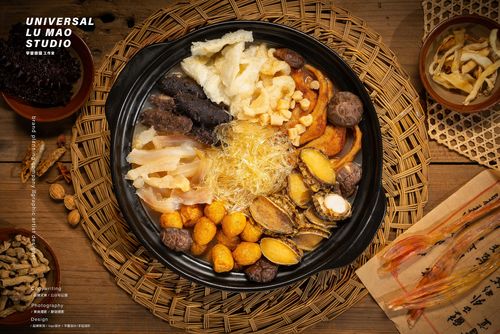 中餐美食背景图