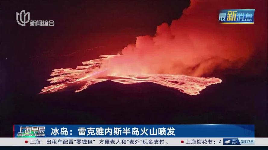 冰岛雷克雅内斯半岛火山喷发自然的力量与人类的应对