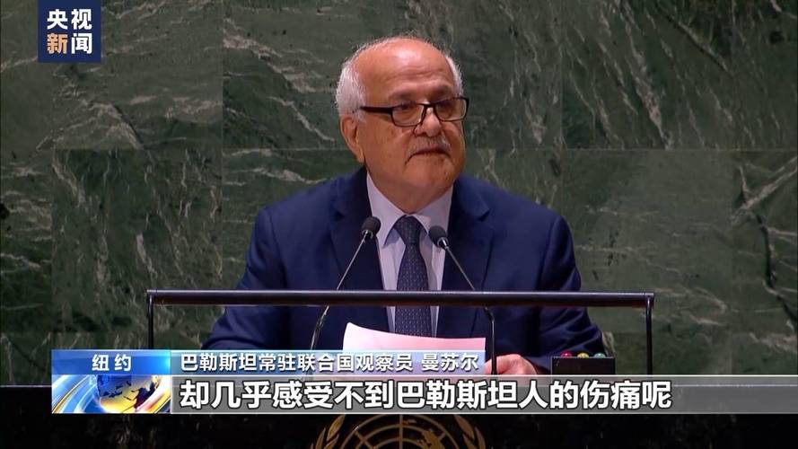 中国坚定支持巴勒斯坦正义事业专访巴勒斯坦常驻联合国观察员曼苏尔