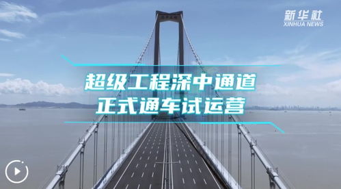 深中通道正式通车：首小时车流量超过车次